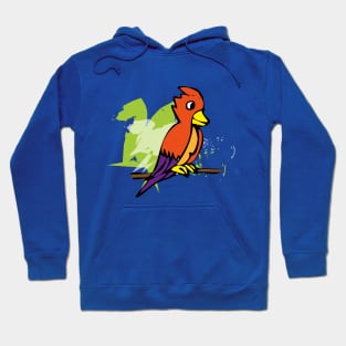 Tropical Bird Hoodie